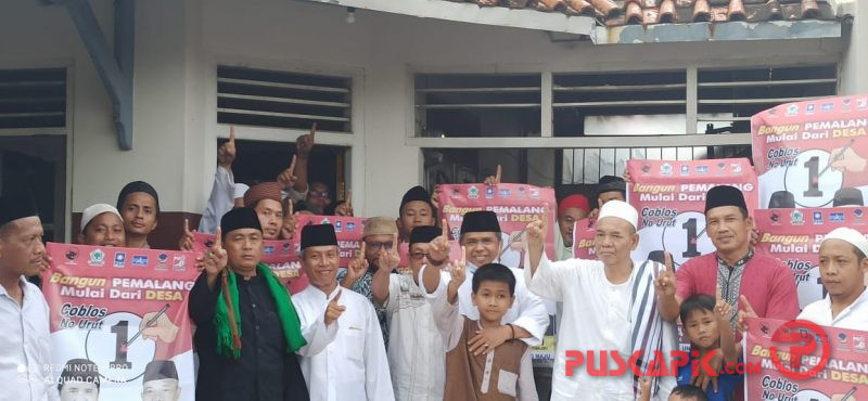 Pilkada Pemalang, Habib Ahmad dan Santrinya Dukung Agus-Eko