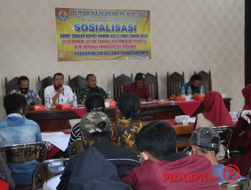 DKP Sosialisasi SE Bupati Tentang Batasan Kegiatan Seni Budaya, Ini Kesepakatannya