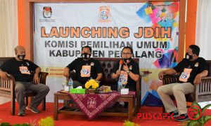 Satu-satunya di Jateng, KPU Pemalang Launching Aplikasi Layanan Produk Hukum Pilkada