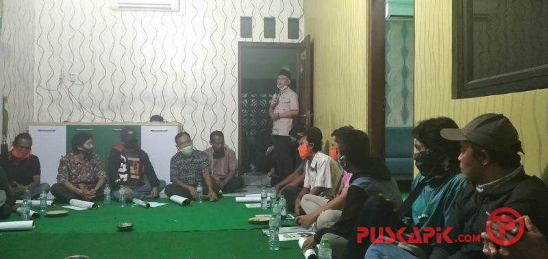 Cabup Pemalang Iskandar Sampaikan Program Rp30 juta Per RT kepada Relawan Mulyoharjo