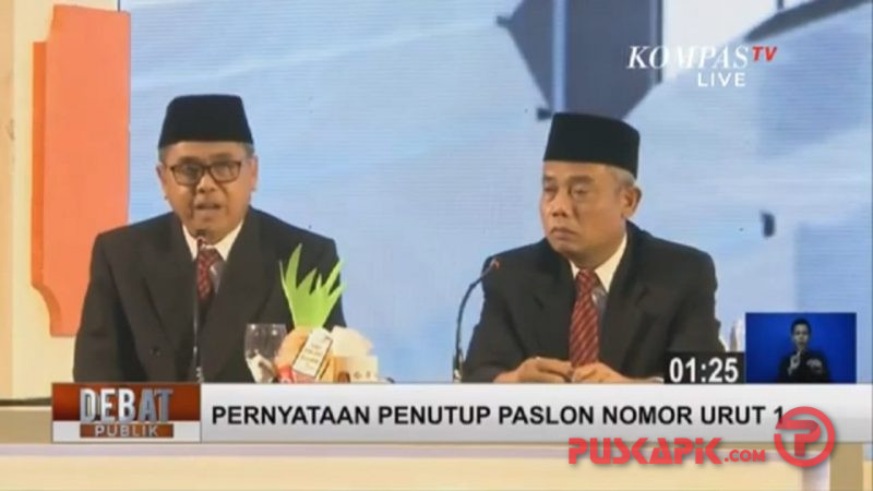 Agus Sukoco Bungkam Pertanyaan Kandidat 02 dan 03 dalam Debat Pilkada Pemalang