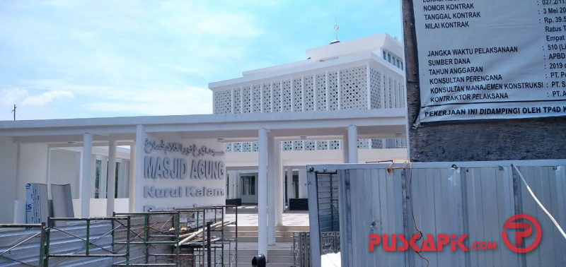 Rampung 100%, Masjid Agung Pemalang Belum Dibuka, Ini Alasannya