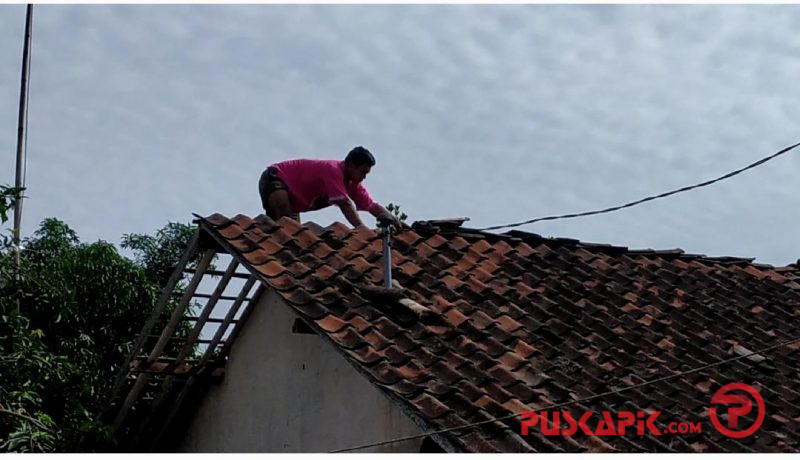 23 Rumah dan 1 Ricemill di Tegal Rusak Diterjang Angin Kencang