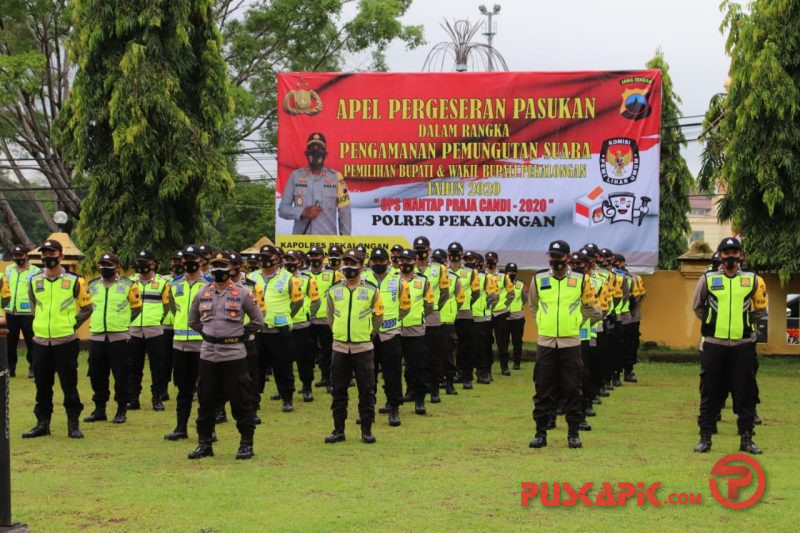 Ratusan Polisi Siap Amankan Pilbup Pekalongan