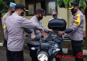 Polres Pekalongan Serahkan Kendaraan Dinas Bhabinkamtibmas