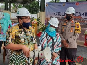 Bupati Pekalongan Ground Breaking Revitalisasi Pasar Wiradesa