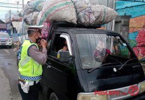 Operasi Yustisi, Personel Polres Pekalongan Sasar Pengendara Tak Pakai Masker