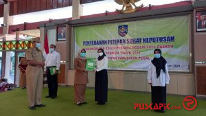 495 CPNS Kabupaten Tegal Tahun 2019 Memperoleh SK, 4 Formasi Masih Kosong