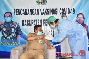 Vaksinasi Covid-19 Dimulai, Bupati Pekalongan Minta Partisipasi Masyarakat