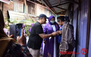 Datangi Korban Bencana Puting Beliung di Tegal, Komunitas WMI Berikan Bantuan