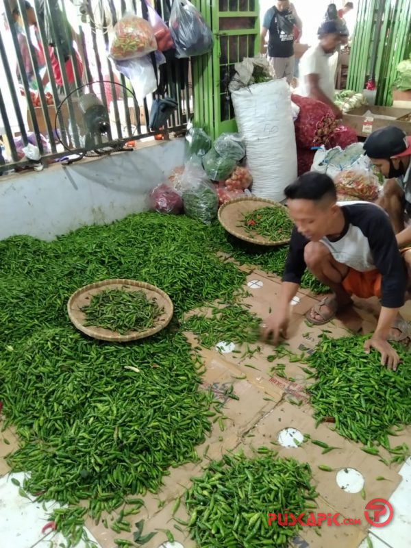 Gila, Pedas! Harga Cabai di Pasar Pemalang