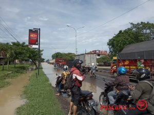 Banjir, Pagi Ini Jalur Pantura Pemalang-Tegal Macet