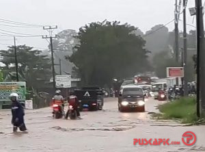 Viral Banjir di Jalan Raya Silarang Pemalang, Ini Penyebabnya