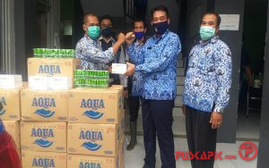 KORPRI Kota Pekalongan Salurkan Bantuan Obat-obatan dan Air Mineral