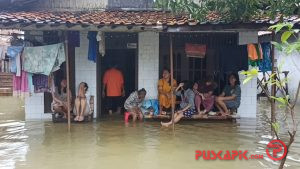 Enggan Mengungsi, Korban Banjir Pekalongan Mulai Kesulitan Makanan