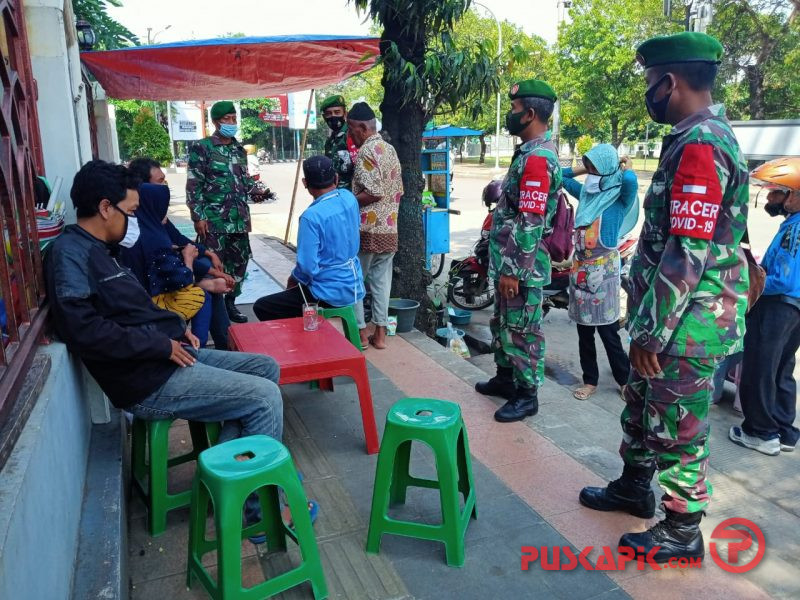 Pandemi Covid-19 Belum Berakhir, Kodim Pekalongan Gencarkan Patroli PPKM