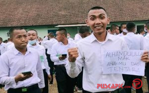 9 Pemuda Didikan Bimsuh Kodim Pekalongan Masuk Menjadi Anggota TNI AD