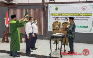 Bupati Pemalang Lantik 2 Direktur Perumda Air Minum Tirta Mulia