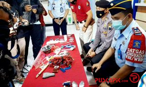 Puluhan Barang Berbahaya Disita di Lapas Brebes