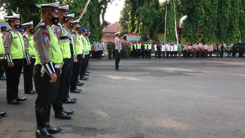 Amankan Lebaran dan Cegat Mudik di Pemalang, Ratusan Personil Gabungan Dikerahkan