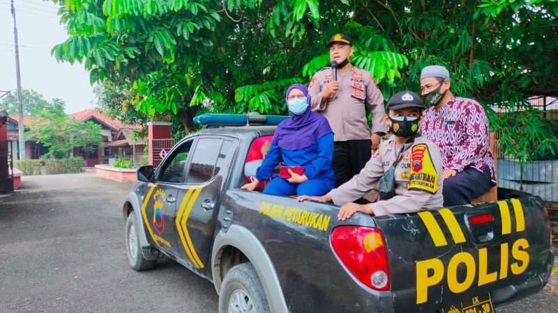 Begini Cara Polsek Petarukan Pemalang Ajak Lansia Vaksinasi