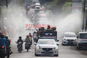 Cegah Covid-19, Fasum dan Pemukiman Warga Pekalongan Kembali Disemprot Disinfektan