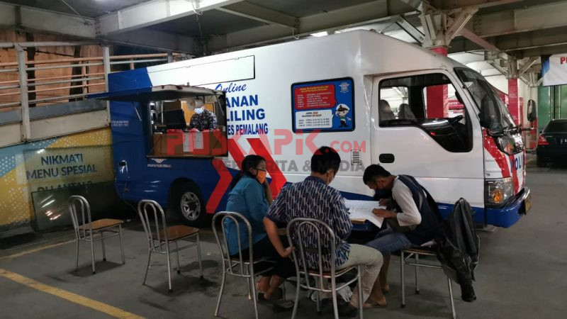 Bikin SKCK Malam Hari? di Mobil Pelayanan Polres Pemalang Bisa