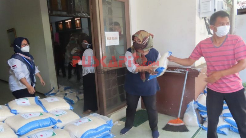 PPKM Level 4, Pemkot Pekalongan Salurkan 9.920 Bantuan Paket Beras