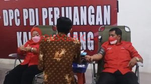 DPC PDIP Pemalang Sumbang 47 Kantung Darah