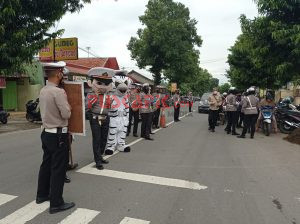 Operasi Zebra Candi, Satlantas Polres Tegal Tekankan Penerapan Prokes Kepada Pengguna Jalan