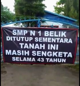 Viral! Sengketa Tanah, Sekolah di Pemalang Disegel