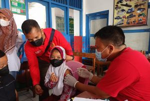 Vaksin Ribuan Anak di Pemalang, Binda Jateng Diapresiasi Sekolah