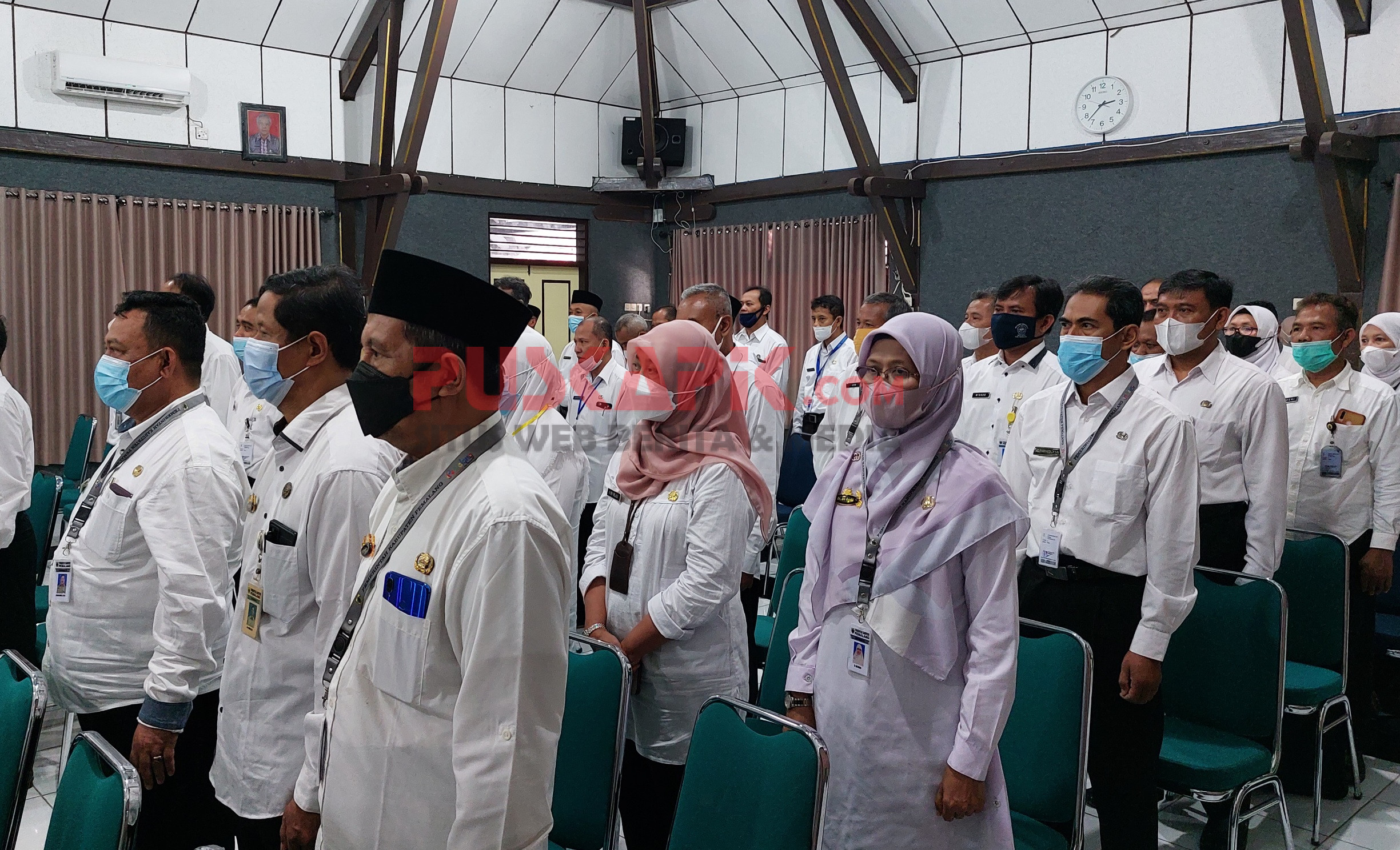 Bupati Pemalang Lantik 51 Kepala SMP, 13 Jabatan Kosong Terisi