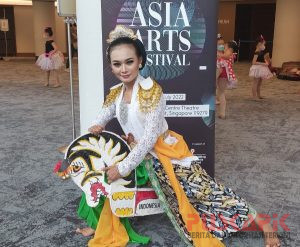 Tampilkan Tari Pararaten Pemalang, Wulan Sabet Medali Emas 9th Asia Arts Festival 2022