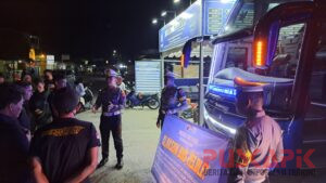 Polisi Larang Sopir Bus Bunyikan Klakson Telolet di Pemalang