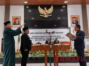 Tok! Gantikan Nurul Huda, Mahfudin Dilantik Jadi Anggota DPRD Pemalang