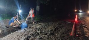 Pipa Air di Peguyangan Pecah, PDAM Pemalang : Malam ini Perbaikan Dikebut