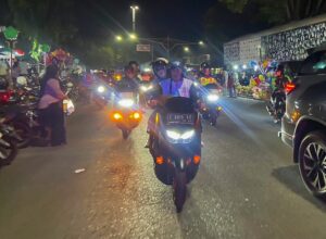 Patroli Malam Idul Fitri, Bupati Pemalang Pastikan Wilayahnya Kondusif