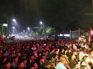 Bareng Mansur, Ribuan Warga Pemalang Nobar Timnas Indonesia vs Korsel