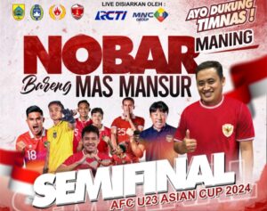 Bupati Mansur Ajak Warga Pemalang Nobar Lagi, Semifinal AFC U-23 Indonesia vs Uzbekistan