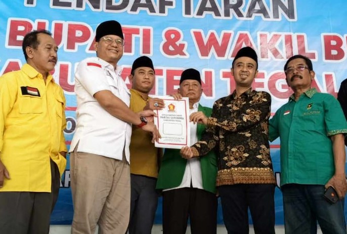 “Kuda Hitam” di Pilkada Tegal Mendaftar di Gerindra