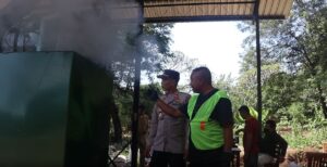 Polisi Buat Alat Pengolahan Sampah, Asap Pembakaran Dijadikan Liquid Smoke untuk Pertanian dan Peternakan