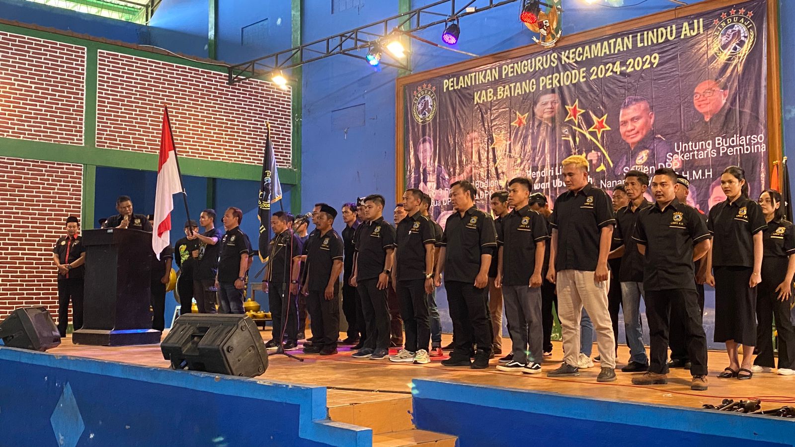 DPC Lindu Aji Batang, Lantik Pengurus Kecamatan Untuk Tugas Kemanusiaan