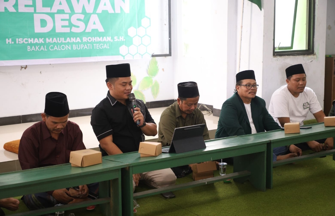 Relawan Desa Deklarasi Haji Ischak Jadi Bupati Tegal