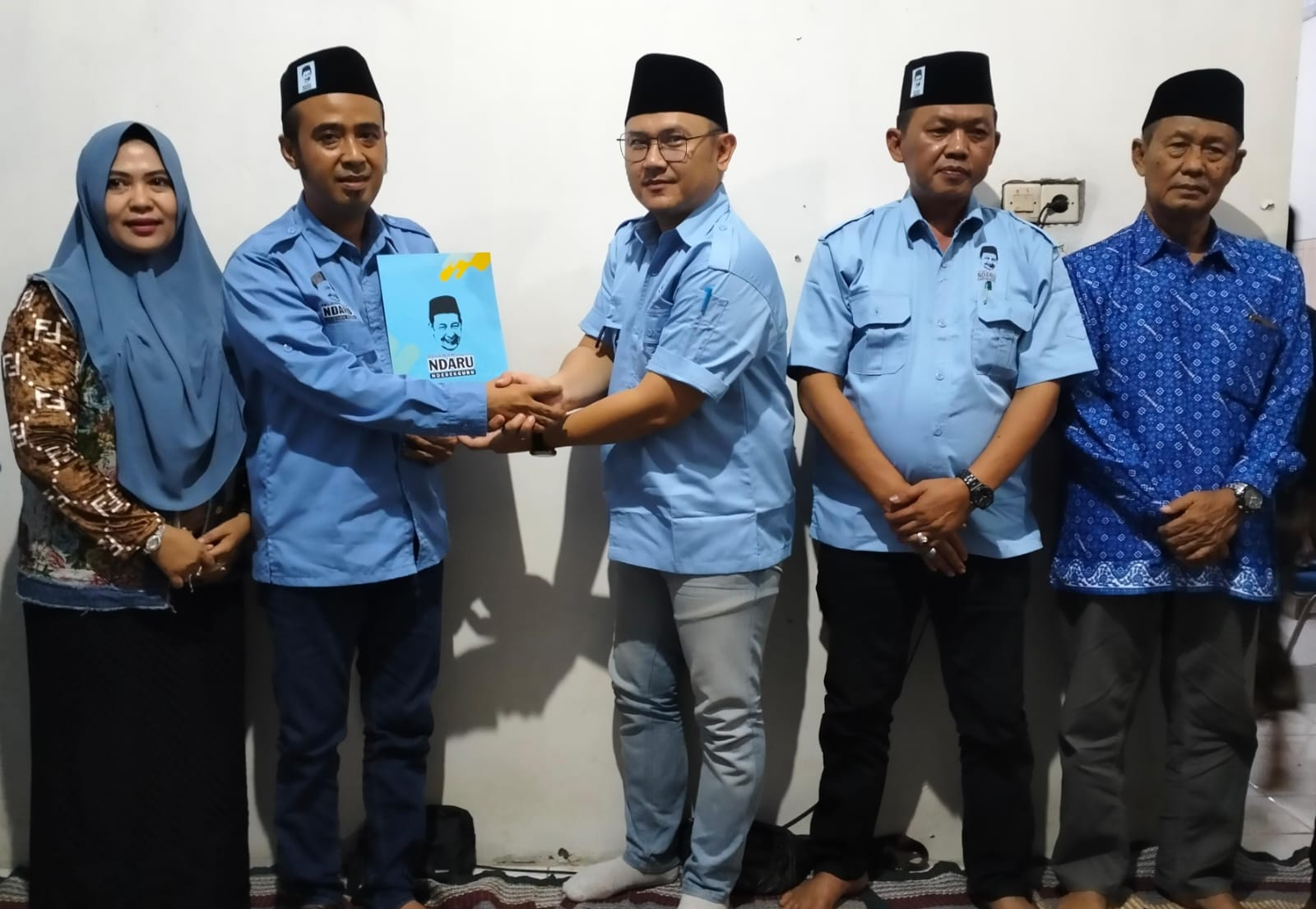 Balon Bupati Tegal Mas Pras Terima Rekomendasi