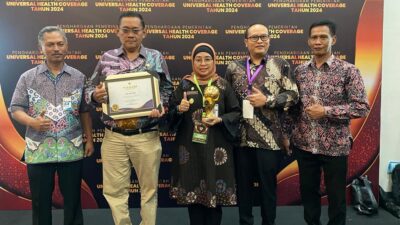 Mendapatkan Dukungan DPRD, Pj Bupati Batang Raih Penghargaan UHC Award 2024