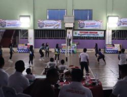 Polres Pemalang Gelar Turnamen Bola Voli, Persiapan Porprov XVII Jateng