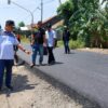 Sidak Perbaikan Jalan Kabupaten Pemalang, Mansur Hidayat : Sudah Bagus