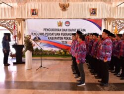 Bupati Fadia Kukuhkan Pengurus PPDI Kabupaten Pekalongan Masa Bhakti 2023-2028