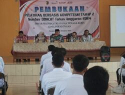 Pelatihan Berbasis Kompetensi Dibuka, Bekali Masyarakat Miliki Soft Skill yang Mumpuni